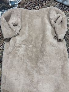 Cozy Fleece Jacket Beige