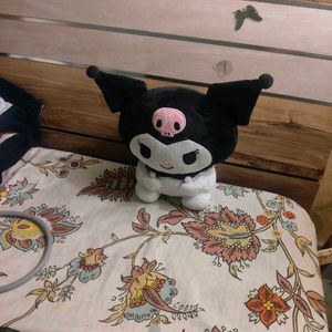 🖤 Kuromi Plush Toy – Soft &amp; Adorable Collectible