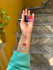 🔥Sale: Red &amp; Purple Lipstick Combo