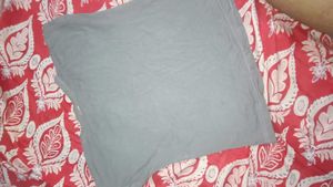 Stylish Grey T-Shirt with Embellishments