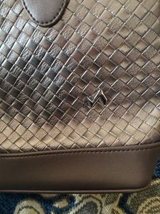 Stylish Woven Textured Handbag