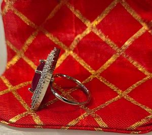 Stunning Emerald Cut Cocktail Ring