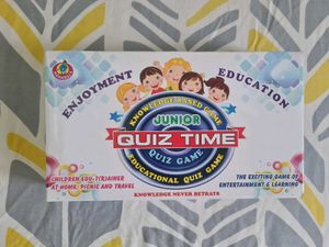 Junior Quiz Time Educational Board Game