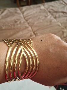 Gold-tone Cuff Bracelet