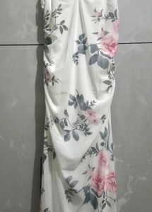 Elegant Floral Print Dress