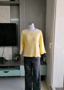 Zara Short Sleeve Light Sweater🇸‌🇦‌🇱‌🇪24hrs