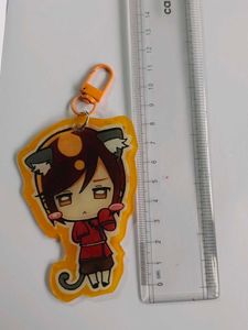 hetalia Hong Kong with cat ears keychain i made!