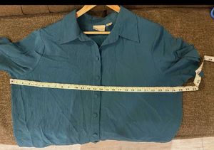 Teal Button-Up shirt