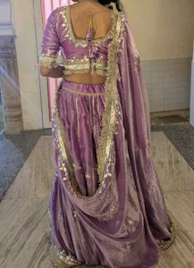 Beautiful Lavender Lehenga Choli Set