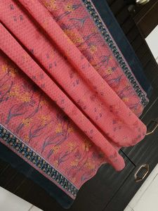 Floral Printed Chiffon Dupatta