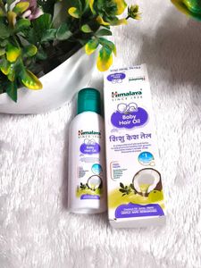 Himalaya Baby Hair Oil is a gentle, non-sticky her