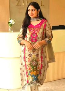 New Collections Kurta Plazzo with Dupatta