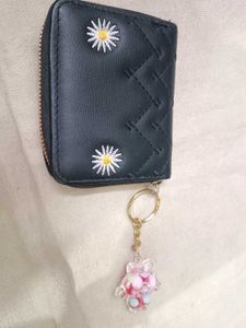 Cute black wallet