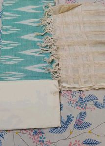 Beautiful Ikat Print Kurta Set