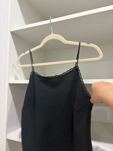 Ann Taylor Lace Trim Top