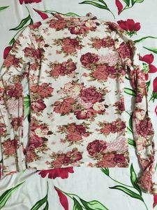 Floral Fitted Top
