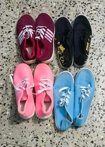 Clearance sale Sneaker Combo (4 Pairs) | 8 UK