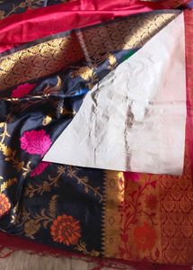 Kanjeevaram Silk Saree Blue Body