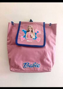 Vintage Doll Drawstring Bag