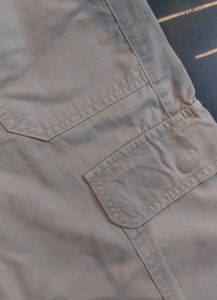 Chic Beige Cargo Pants
