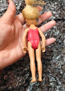 combo Vintage Doll with Pink Dress