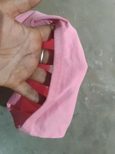 Pink Sports Bra