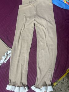 Like new Ruffled Tank Top &amp; Flare Pants Set
