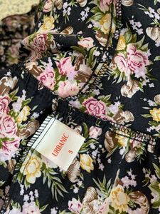 Floral Halter Neck Mini Dress
