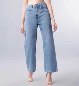 Light Wash Wide Leg Jeans with Tag