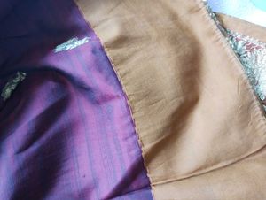 Elegant Silk Saree with Peacock Motifs