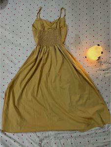 Flowy Yellow Sundress