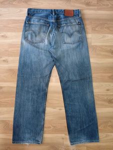 Levi's Unique "Never Stop" Patchwork Jeans