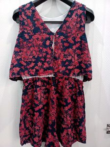 Floral Print jumpsuit/romper/one piece