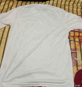 Sports T Shirt Round Neck Pack Of 2 ( White and Blue )