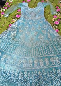 Beautiful Embroidered Anarkali Gown