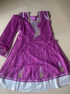 This Is Beautiful Net Kurti And Dupatta Anarkali