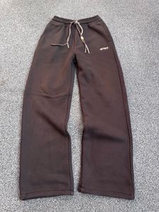 Comfortable Brown Wide-Leg Sweatpants