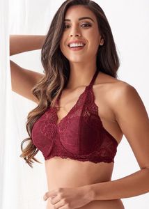 Clovia Padded Underwired Full Cup Halter Neck Bral
