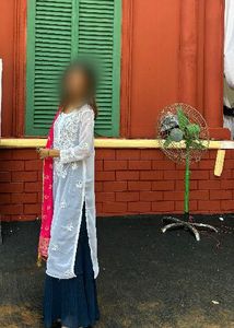 Elegant White Chikankari Kurta