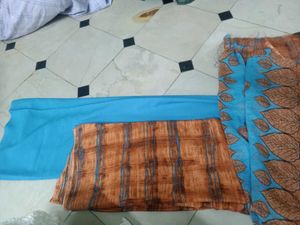 2 dress material unstitched