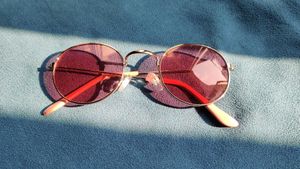 Round Pink Sunglasses