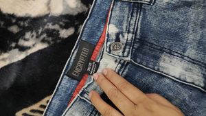 Distressed Denim Jeans