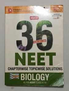 MTG 36 Years NEET Biology Solutions