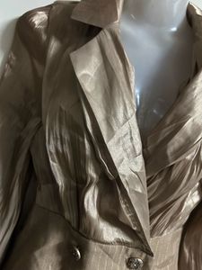 Shimmering Golden Blazer