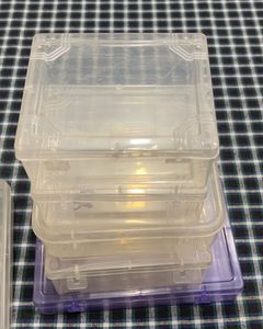 Set of Clear Storage Boxes 10