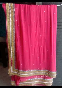 Full heavy work saree