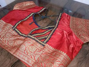 Elegant Blue Saree