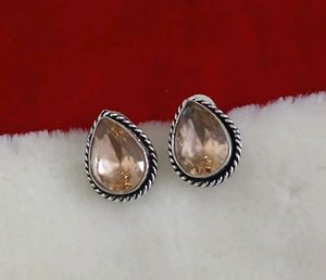 Elegant Teardrop Gemstone Earrings