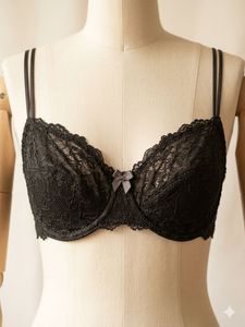 Elegant Black Lace Bra