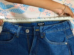 Shein Blue Denim Jeans